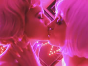 ASMR lesbijki całowanie z językiem