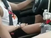 Tajski para seks w samochodzie
