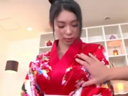 Japoński Kimono mleka Squirting